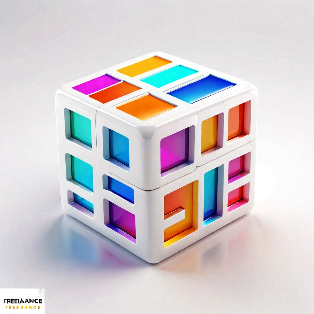 Pao internet vidéo illustration 3d serveur intelligence générative freelance paris studio de création 3MFEUQ00